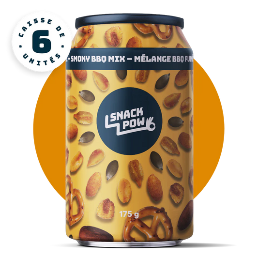 Snack Pow : Mélange BBQ Fumé 175g