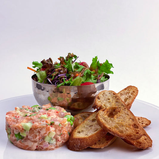 Boîte repas Tartare de saumon asiatique (pour 2)
