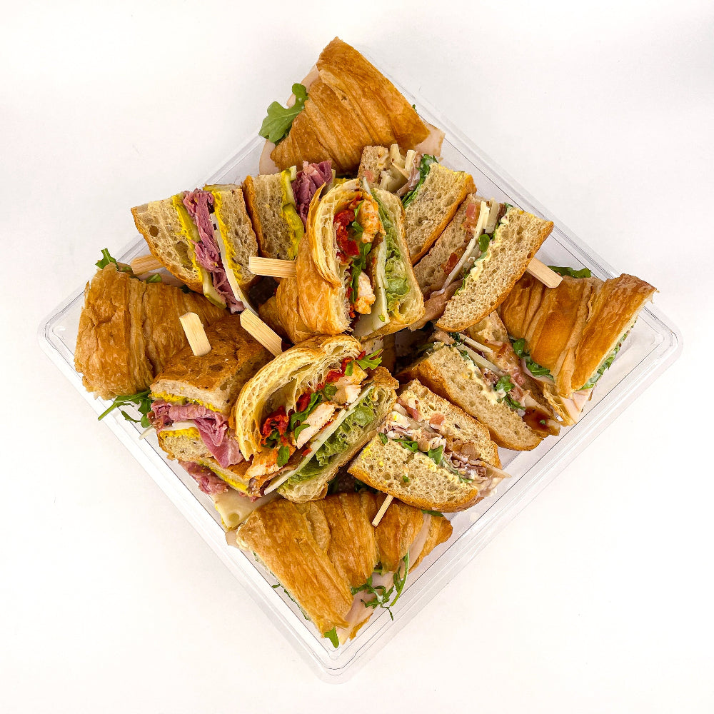 Plateau de sandwichs gourmets