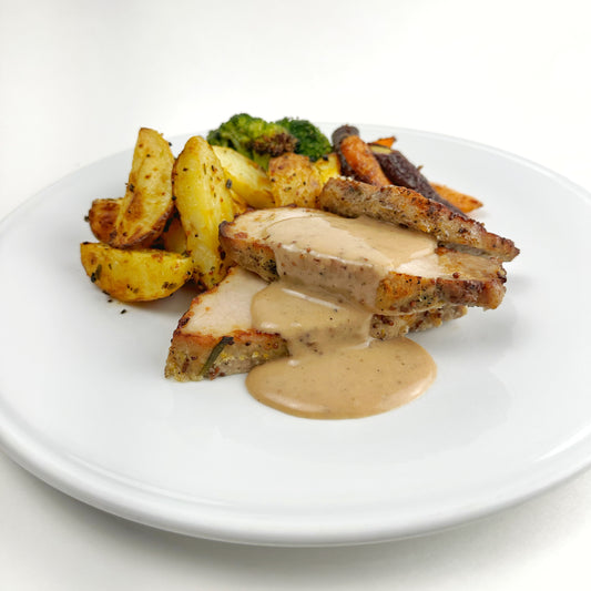 Boîte repas Rôti de porc (pour 2)