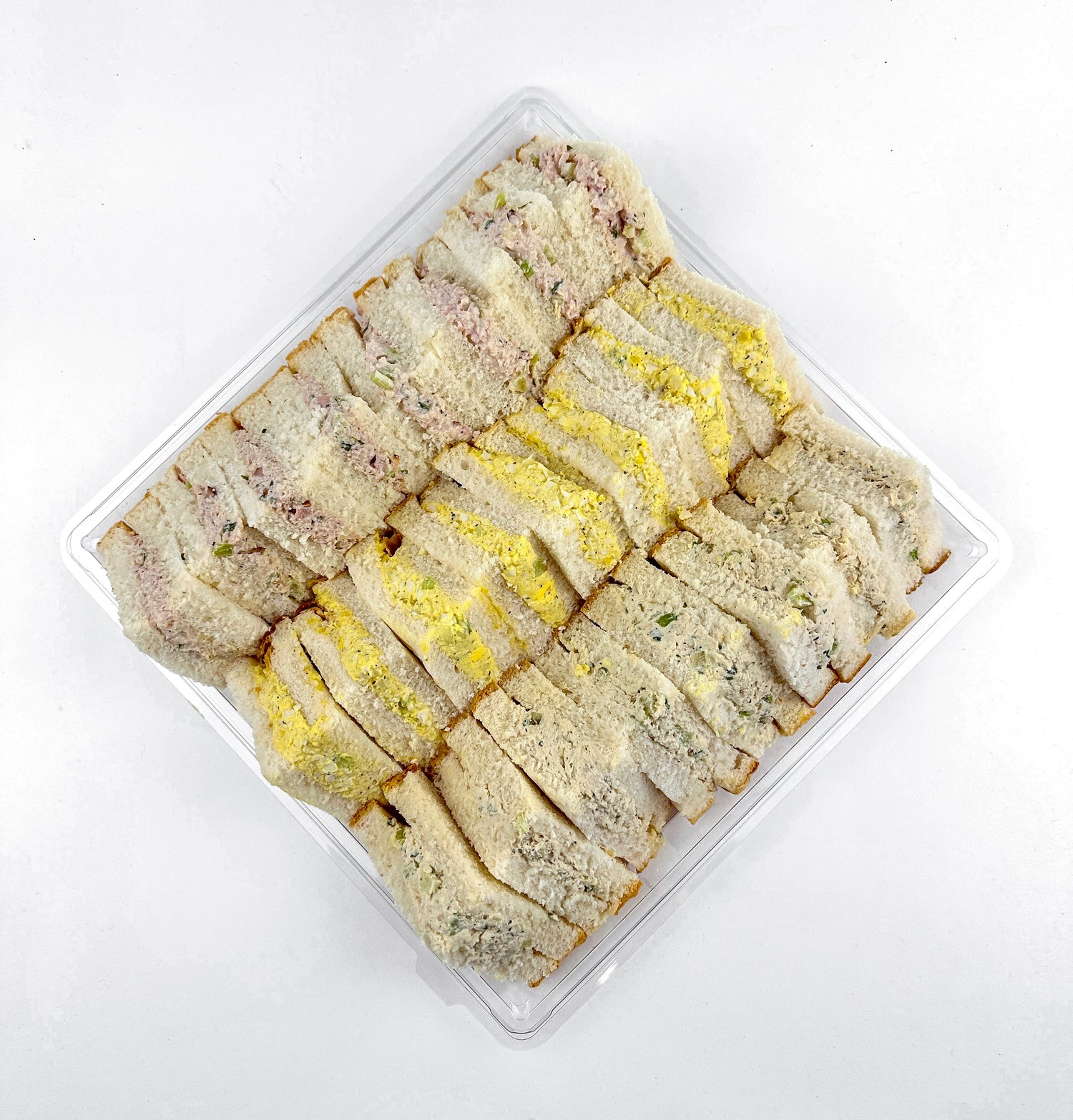 Plateaux de sandwichs en pointe