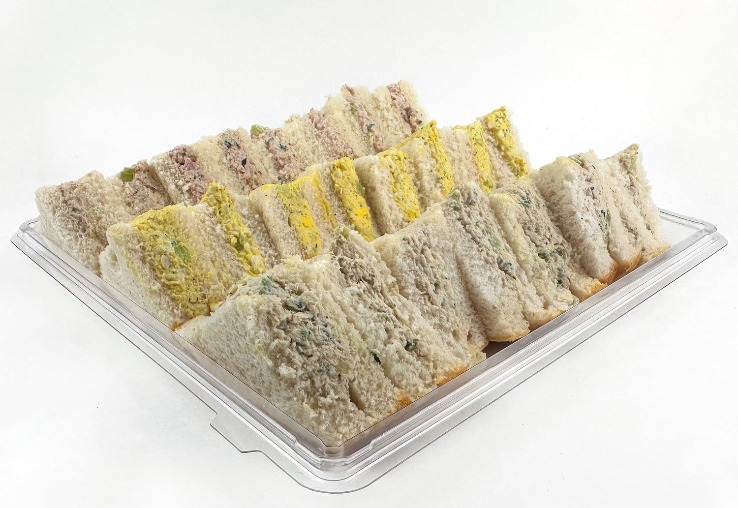 Plateaux de sandwichs en pointe