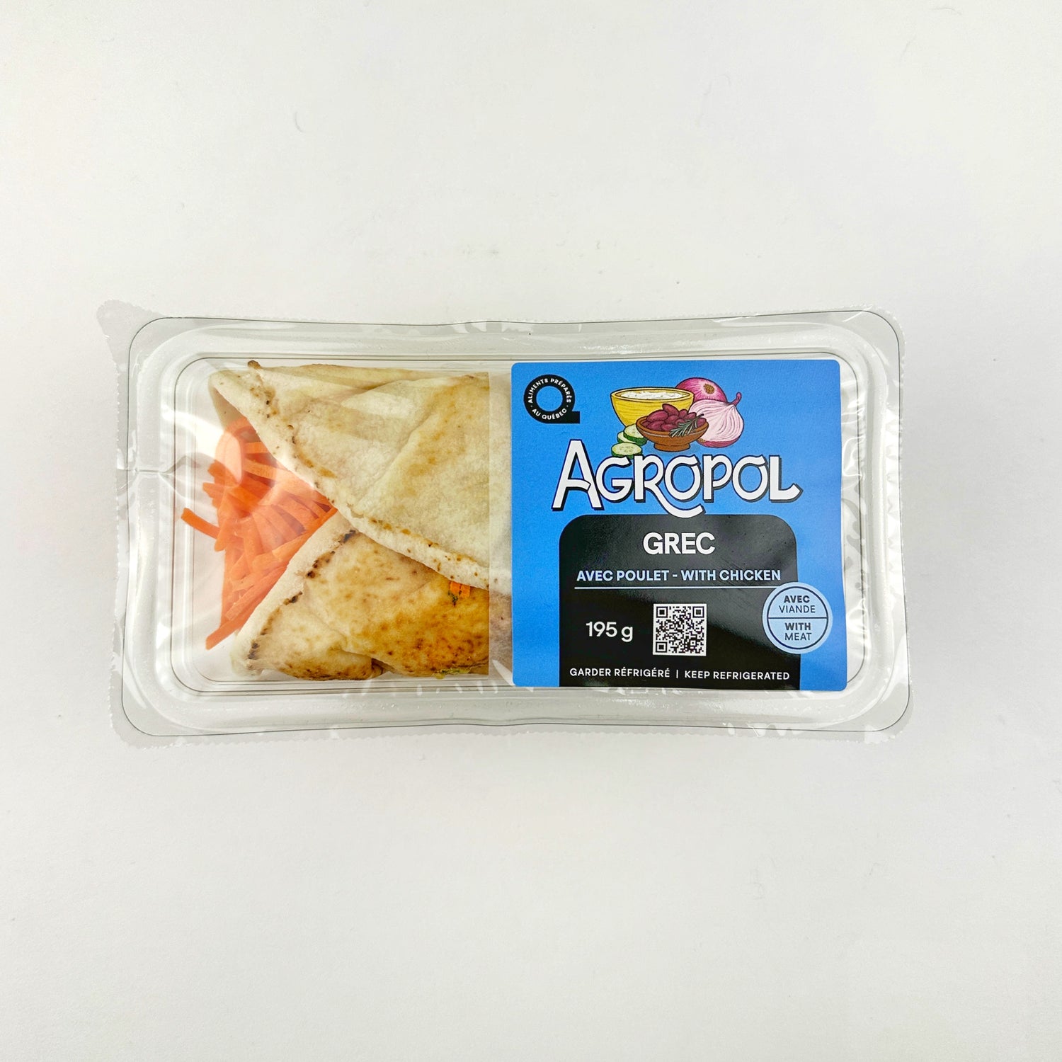 AgroWrap Grec au poulet
